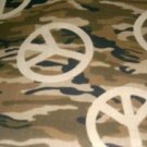 MadieBs Peace Sign Camo Custom  Pillowcase  w/Name