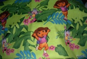 MadieBs Dora Boots Jungle  Custom  Pillowcase  w/Name