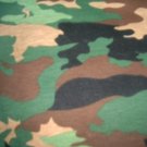 MadieBs  Green Camo Cotton Crib Toddler Bed Sheet Set New
