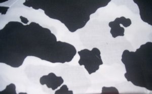 MadieBs Cow Spot Personalized Pillowcase