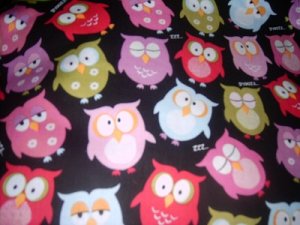 MadieBs Colorful Owls Personalized Pillowcase