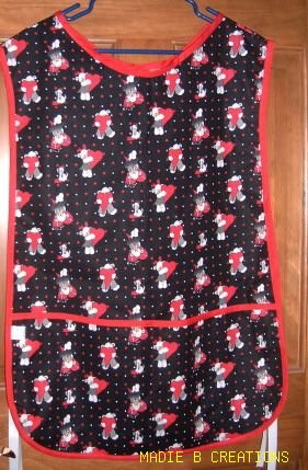 MadieBs Luvin Bears Black Custom Smock Cobbler Apron
