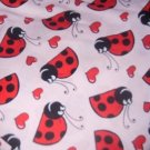 MadieBs LadyBug 3 Pc. Nap Pad Cover w/Name