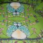 MadieBs Sweet Owls Green King Pillowcases w/name Custom