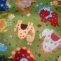 MadieBs Dinosaur Fun Colors Nap Mat Pad Cover w/Name