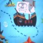 MadieBs Pirate Ship Cute Boys Nap Mat Pad Cover w/Name