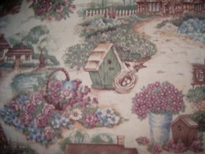 MadieBs Sweet Cottages Chic   Nap Mat Pad Cover w/Name