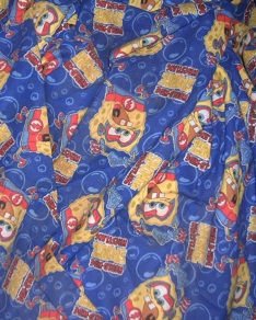 MadieBs Sponge Bob  Nap Mat Pad Cover w/Name