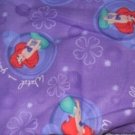 MadieBs  Ariel Kinder Nap Mat Pad Cover Set  w/Name