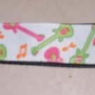 MadieBs Guitars Music Key Fob Wristlet New