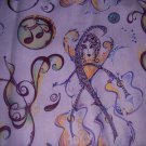 MadieBs Lilac Pink Guitars Music  Personalized Pillowcase