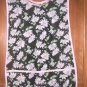 MadieBs Daisy Flowers on Black Custom Smock Cobbler Apron