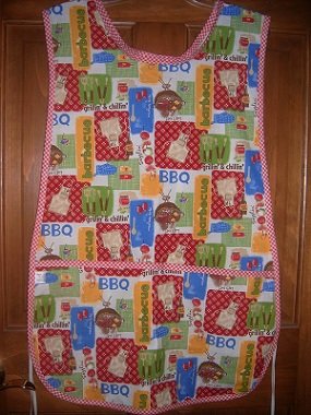 MadieBs Bar B Que Cook Off Grillin Time Custom Smock Cobbler Apron