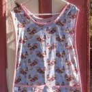 Oh My Patroitic Roosters  Custom Smock Cobbler Apron
