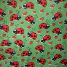 MadieBs Red LadyBugs Lady Bug Cotton  Personalized Custom  Pillowcase  w/Name