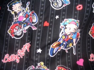 MadieBs Betty Boop Biker New Custom Smock Cobbler Apron