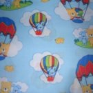 MadieBs Hot Air Ballons Custom Cotton Toddler Bed Sheet Set 3 Pc