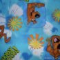 MadieBs Set of 2 Scooby Doo Aqua Cotton Crib Sheets