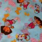 MadieBs Dora the Explorer with Butterflies an Boots  Custom Cotton Toddler Bed Sheet Set 3 Pc