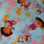MadieBs Dora the Explorer with Butterflies an Boots  Custom Cotton Toddler Bed Sheet Set 3 Pc
