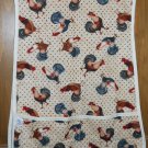 MadieBs Cock of the Walk Roosters Smock Cobbler Apron