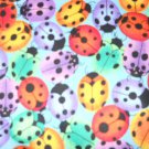 MadieBs Multi Colored Lady Bugs Cotton Personalized Custom  Pillowcase  w/Name
