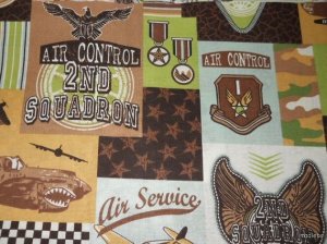 MadieBs Air Control Squadron  Cotton Personalized Custom  Pillowcase  w/Name