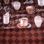 MadieBs Brown Coffee Cup Java Joe  Cotton New Custom Smock Cobbler Apron