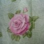 MadieBs Pink Yellow Roses on Green Cotton New Custom Smock Cobbler Apron