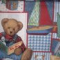 MadieBs Set of 2  Blue Jean Teddy Fitted  Cotton  Crib Sheets