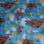 MadieBs Set of 2 Scooby Doo Aqua Fitted  Cotton  Crib Sheets