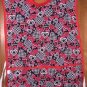 MadieBs Multi Red and Black Hearts Cotton New Custom Smock Cobbler Apron