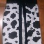 MadieBs Custom Black and White Cow Spot Diaper Stacker with Crib Sheet New