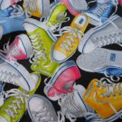 MadieBs Cute Hightop Tennis Shoes Cotton Nap Mat Pad Cover w/Name