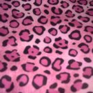 MadieBs Set of 2 Pink Cheeta Fitted Cotton Crib Sheets