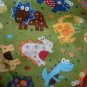 MadieBs Cute Colorful Dinosaurs  Nap Mat Pad Cover 3 piece set  w/Name
