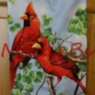 MadieBs Beautiful Red Cardinals Plastic Bag Holder Dispenser
