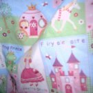 MadieBs Little Princess Castles Fitted  Crib Sheet Custom New