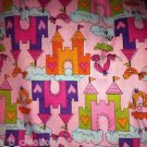 MadieBs Castles and Princess Fitted  Crib Sheet Custom New