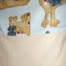 MadieBs Cute Puppies Flannel Cotton Personalized Custom  Pillowcase  w/Name