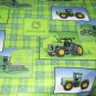 MadieBs Set of 2 John Deere Plaid New Custom Fitted Cotton Crib Sheets
