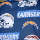 MadieBs Set of 2  Chargers NFL Football   New Custom Fitted Cotton Crib Sheets