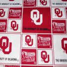 MadieBs Oklahoma Sooners Cotton Fitted  Crib Sheet Custom New