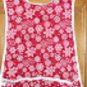 MadieBs Bandana Snowflakes on Red New Custom Smock Cobbler Apron