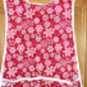 MadieBs Bandana Snowflakes on Red New Custom Smock Cobbler Apron