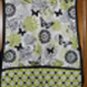 MadieBs Biutterflies with Plaid and Circles New Custom Smock Cobbler Apron
