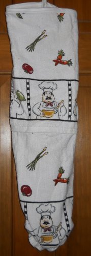 MadieBs Vegetable Chefs   Plastic Bag Holder Dispenser