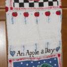 MadieBs Apple A Day  Plastic Bag Holder Dispenser