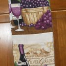 MadieBs Fruit of the Vine Grapes Plastic Bag Holder Dispenser