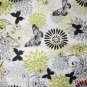 MadieBs Black and Green Butterflies Kinder Nap Mat Pad Cover w/Name